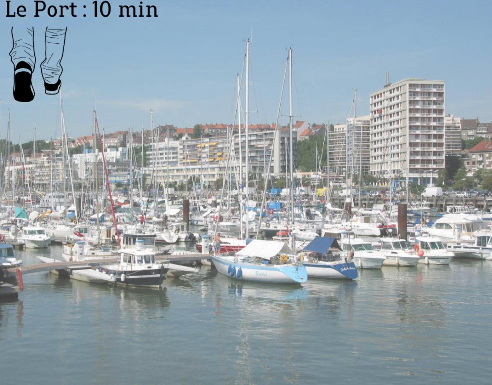 Apartmán Le Charme Des Remparts Boulonnais Boulogne-sur-Mer Exteriér fotografie